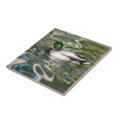 Mallard Duck Tegeltje (Zijkant)