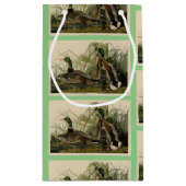 Mallard Duck van Audubon's Birds of America Klein Cadeauzakje (Achterkant)