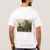 Mallard Duck van Audubon's Birds of America T-shirt (Achterkant)
