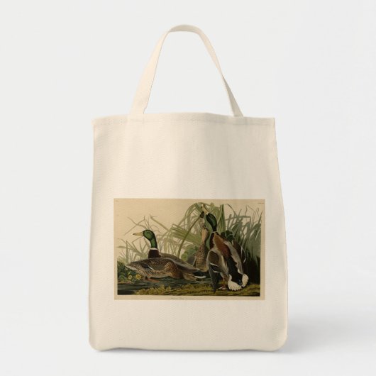 Mallard Duck van Audubon's Birds of America Tote Bag (Voorkant)