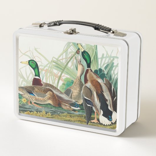 Mallard Duck van de vogels van Amerika (Audubon) (Voorkant)