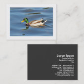 Mallard Duck Visitekaartje (Voorkant / Achterkant)