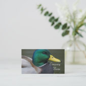 Mallard Duck Visitekaartjes (Staand voorkant)