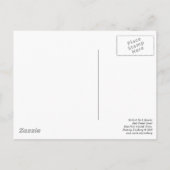 Mallard Duck (vrouw) Warm Tone Black and White Briefkaart (Achterkant)