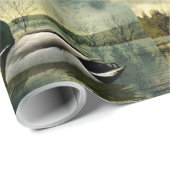  Mallard Duck Weathered Briefkaart Cadeaupapier (Rol Hoek)