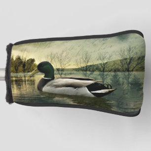  Mallard Duck Weathered Briefkaart Golfheadcover