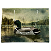  Mallard Duck Weathered Briefkaart Groot Cadeauzakje (Voorkant)