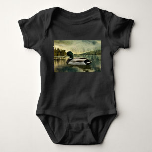  Mallard Duck Weathered Briefkaart Romper