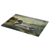 Mallard Duck Weathered Briefkaart Snijplank (Hoek)