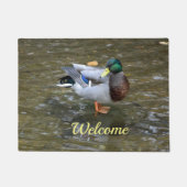 Mallard Duck Welkom Mat (Voorkant)