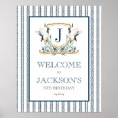 Mallard Duck welkomstbord, eendenvlees poster (Voorkant)