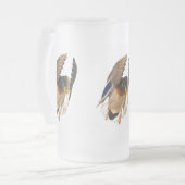 Mallard Duck Wildlife Foto voor Vogelliefhebbers Matglas Bierpul (Voorkant links)