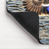 Mallard Duck Wildlife Foto voor Vogelliefhebbers Muismat (Hoek)