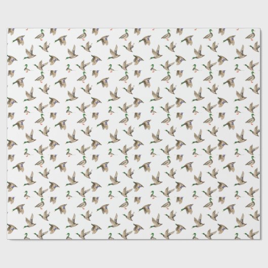 Mallard Duck Wrapping Paper Cadeaupapier (Vlak)