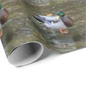 Mallard Duck Wrapping Paper Cadeaupapier (Rol Hoek)