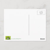 Mallard Duck zit in het gras Briefkaart (Achterkant)