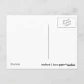 Mallard Ducking Briefkaart (Achterkant)