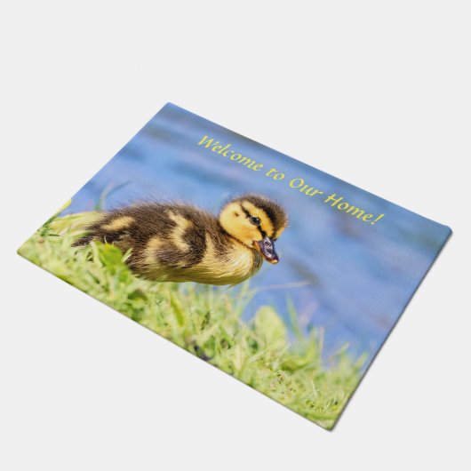 Mallard Ducking Deurmat (Schuin)