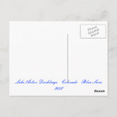 Mallard Ducklings Briefkaart (Achterkant)