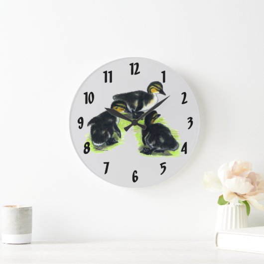 Mallard Ducklings Grote Klok (Huis)