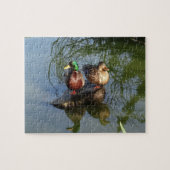 Mallard Ducks #2 Jigzaag Puzzle Legpuzzel (Horizontaal)