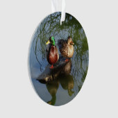 Mallard Ducks #2 Ornament (voorkant)