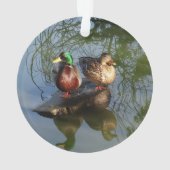 Mallard Ducks #2 Ornament (achterkant)