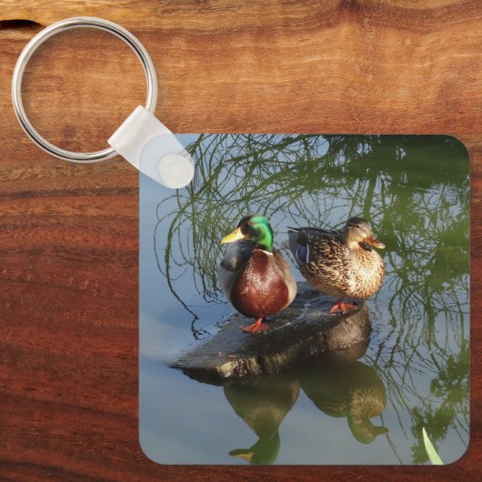 Mallard Ducks #2 Sleutelhanger (Voorkant)