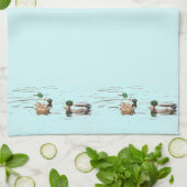 Mallard Ducks Art Towel Theedoek (Gevouwen)