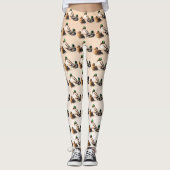 Mallard Ducks Bird Animal Leggings (Voorkant)