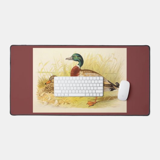 Mallard Ducks Desk Mat (Keyboard & Muis)