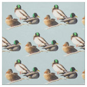 Mallard Ducks Fabric Stof (Swatch)