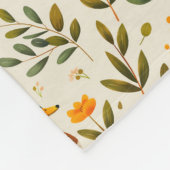 Mallard Ducks in A Forest Pattern  Fleece Deken (Hoek)