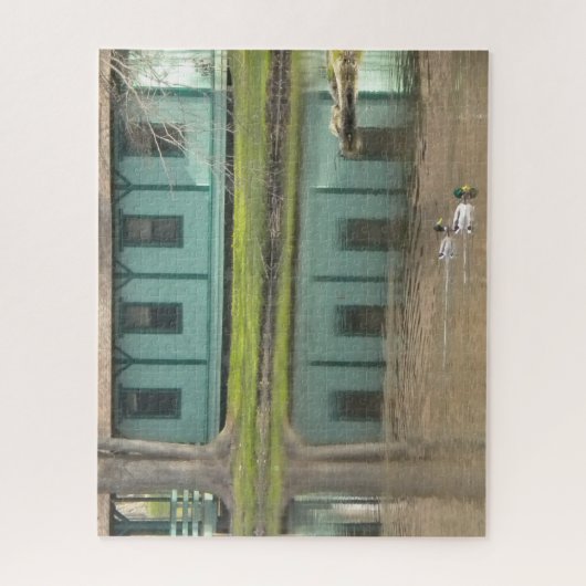 Mallard Ducks in Pond Legpuzzel (Verticaal)