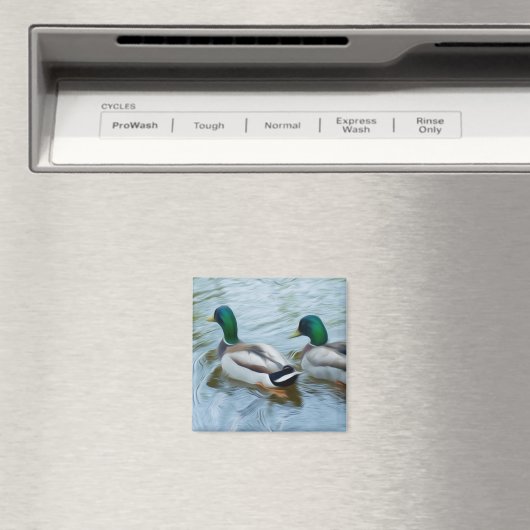 Mallard Ducks Magneet (Insitu (Vaatwasser))