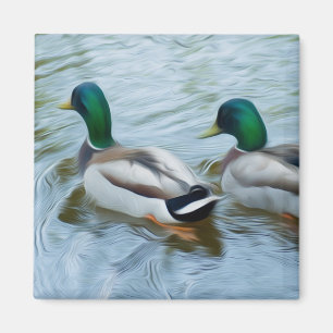 Mallard Ducks Magneet