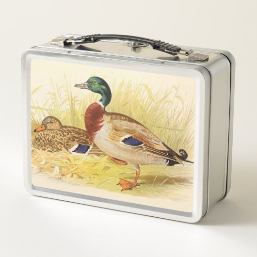 Mallard Ducks Metalen Lunchbox (Achterkant)