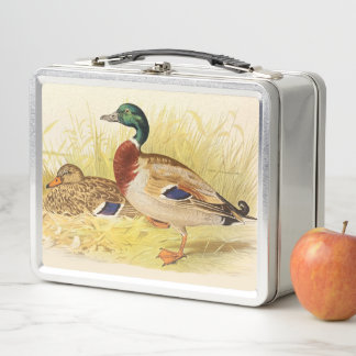 Mallard Ducks Metalen Lunchbox