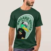 Mallard Ducks On A Fly beroemd gemaakt door T-Shir T-shirt (Voorkant)