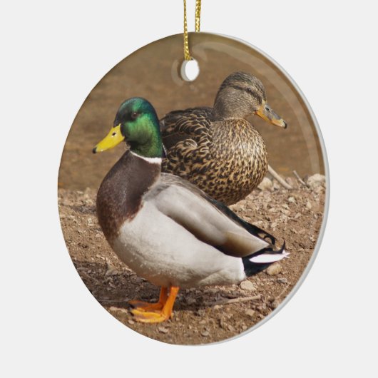Mallard Ducks Ornament (Links)