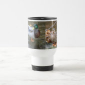Mallard Ducks Pair Travel Mug Reisbeker (Center)
