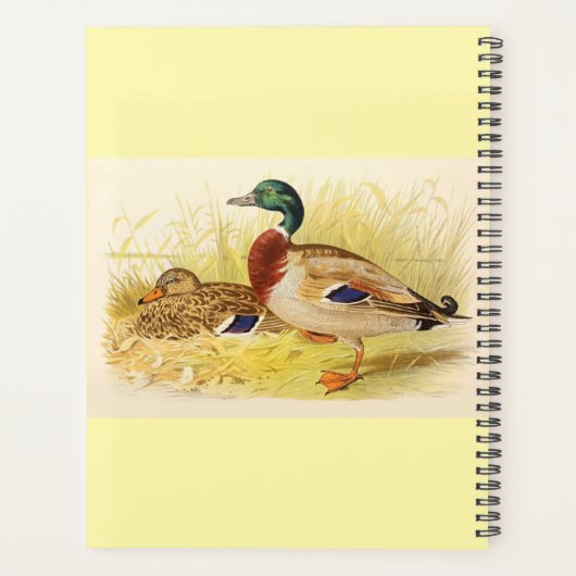 Mallard Ducks Planner (Achterkant)