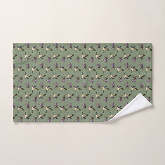 Mallard Ducks Powder Room Bad Handdoek (Handdoek)