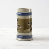 Mallard Ducks Stein Bierpul (Center)