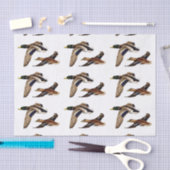 Mallard Ducks U-Pick Background Color Tissuepapier (Craft)