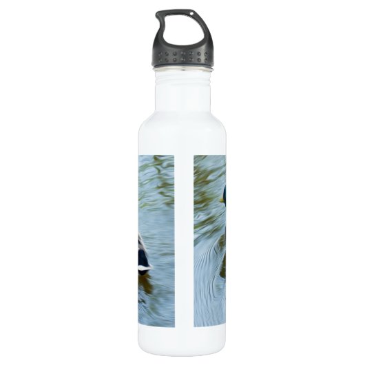 Mallard Ducks Waterfles (Achterkant)