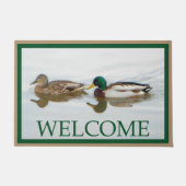 Mallard Ducks - Welkom Deurmat (Voorkant)