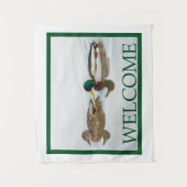 Mallard Ducks - Welkom Wandkleed (Voorkant)