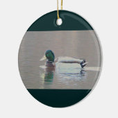 Mallard-eend Foto Ornament  (Links)