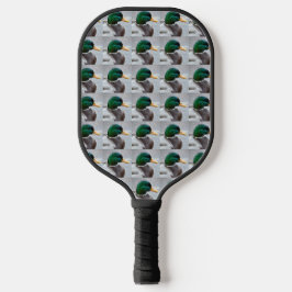 Mallard eend hoofd patroon pickleball paddle